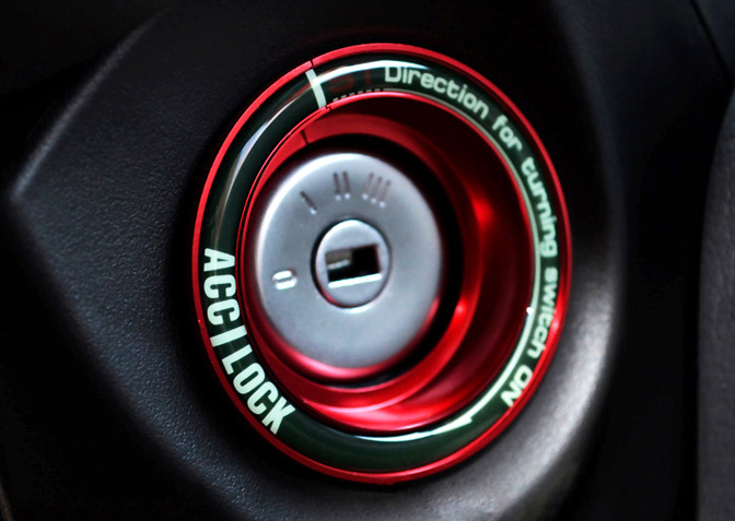 Aluminium Alloy Ignition Key Ring Cover Decoration Car Aluminium Alloy Ignition Key Ring Cover Decoration Car Switch Styling Case