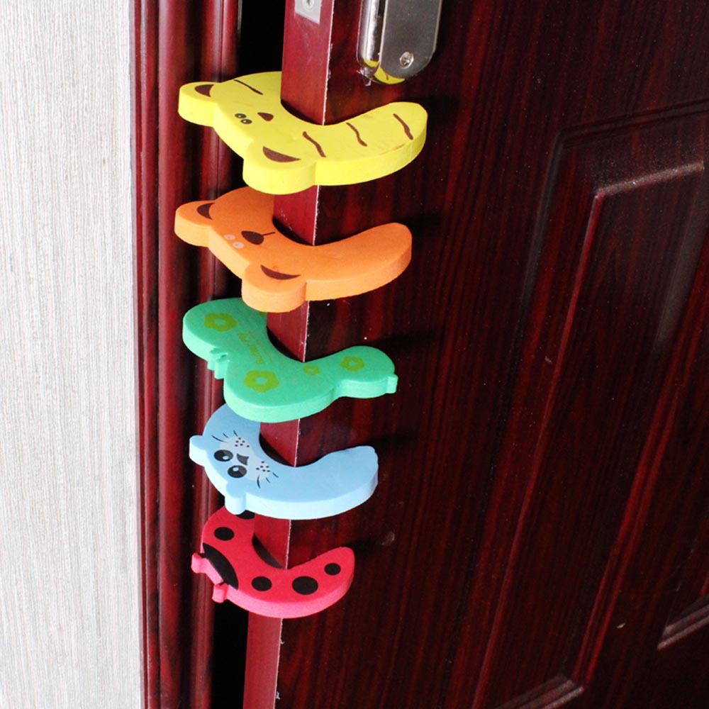 Hot Sale Child kids Baby Animal Cartoon Jammers Stop Door stopper holder lock Safety Guard Finger