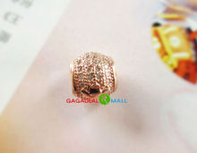 high quality fashion DIY gold jewelry zircon crystal beads fit european pandora bracelets charm necklaces women
