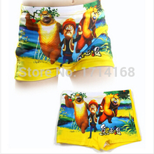 Free Shipping Kids Swim suits Cartoon boys swimming trunks short pants Drop shipping