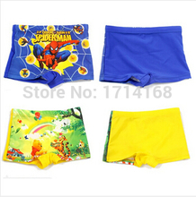 Free Shipping Kids Swim suits Cartoon boys swimming trunks short pants Drop shipping