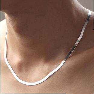 2015 New Arrival high quality classic design men s necklaces 925 sterling silver men necklace jewelry