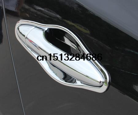 High quality ABS Chrome Side Door Handle bowl Trim auto accessories 4pcs kit for Hyundai IX35