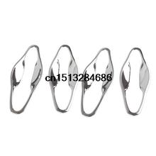 High quality ABS Chrome Side Door Handle bowl Trim auto accessories 4pcs kit for Hyundai IX35