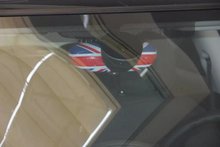 2014 New MINI Cooper F56 interior rear view mirror cover union jack and checkered