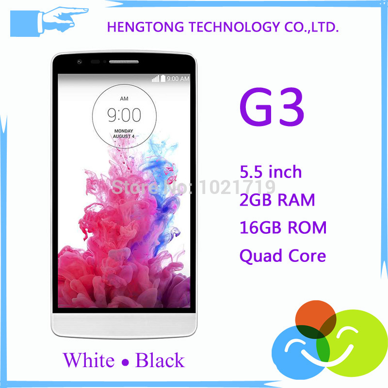 Free shipping G3 cell phone MTK6582 Quad Core Android 4 4 OS 5 5 inch 2GB