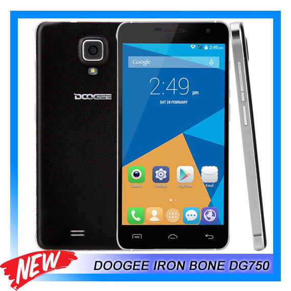 Original 3G DOOGEE IRON BONE DG750 8GBROM 1GBRAM 4 7 Android 4 4 SmartPhone MTK6592 Octa