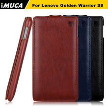 Lenovo s8 s898t case 100% original leather case cover Lenovo golden warrior s8 5.3′ vertical Flip Cover Mobile Phone Bags&Cases
