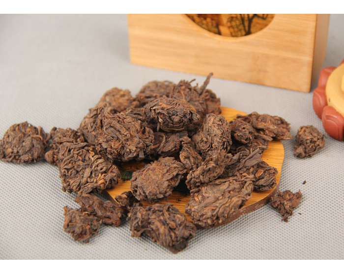 2005 Puer Tea 1kg pack annuity bud tea old tea root head naturally cooked Chinese Yunnan