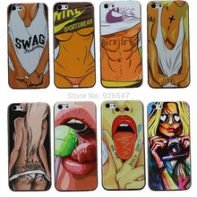 Free shipping 1 piece Hot Sexy Girl Cell phone Cover new arrival luxury fashion Cute Case for Apple i Phone iPhone 5C iPhone5c
