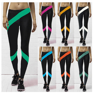 Punk Sale Solid Active 2015 Top Sports Fight Skin Pants Force Exercise Women Elastic Fitness Running