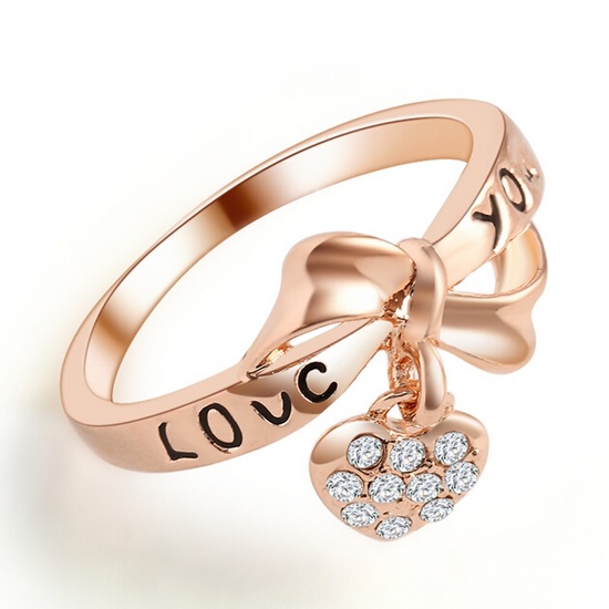 ... -Love-You-Ring-Heart-Bow-18K-Rose-Gold-Plate-Austrian-Crystal-SWA.jpg
