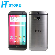 Original HTC ONE M8 Mini Unlocked 4.5″ 16GB Quad Core 1.2GHz 13.0MP Android OS 4.4 One Mini 2 Cell Phones Refurbished