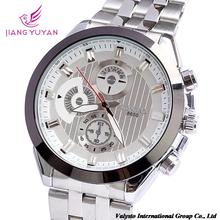 Watch luxury men genuine quartz jewelry Japan movement stainless steel alloy watch