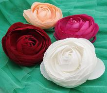 New Fashion Rose Flower Hair Clip Brooch Wedding Bridal Corsage Headwear Hair Flower Clip Pin Hairwear