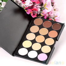 15 Colors Cosmetic Facial Contour Neutral Makeup Cream Camouflage Concealer Palette