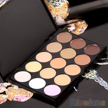 15 Colors Cosmetic Facial Contour Neutral Makeup Cream Camouflage Concealer Palette 