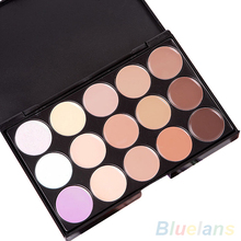 15 Colors Cosmetic Facial Contour Neutral Makeup Cream Camouflage Concealer Palette 