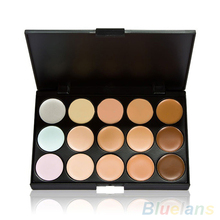 15 Colors Cosmetic Facial Contour Neutral Makeup Cream Camouflage Concealer Palette 