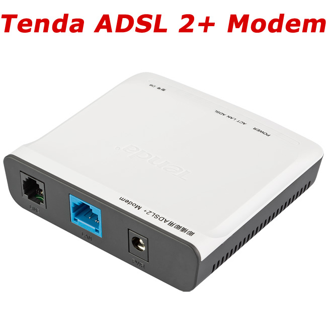 Tenda D8 ADSL 2 + - ADSL       24  / 1  RJ11 / RJ45 
