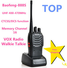 BAOFENG BF 888S UHF 400 470MHz Two Way 50 CTCSS 105 CDCSS Voice Prompt VOX Radio