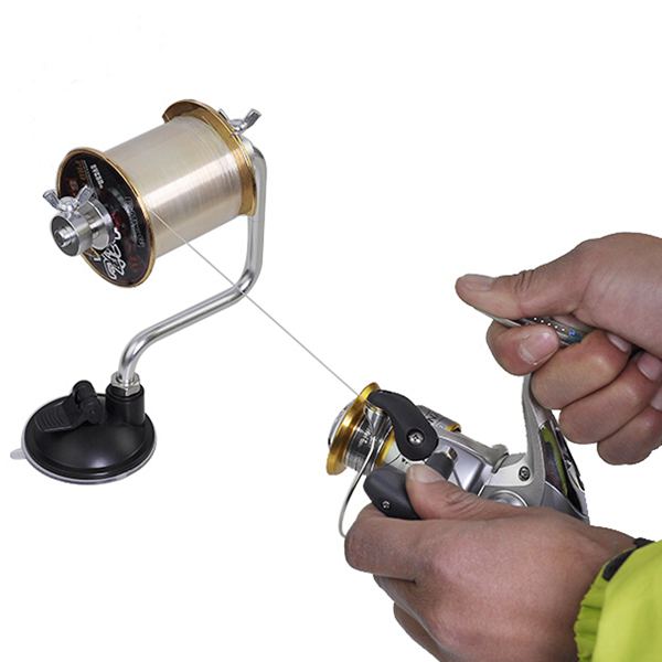 Portable Aluminum Fishing Line Winder Setline Spinning Reel Outdoor Spooler Winding Convenient Tackle System