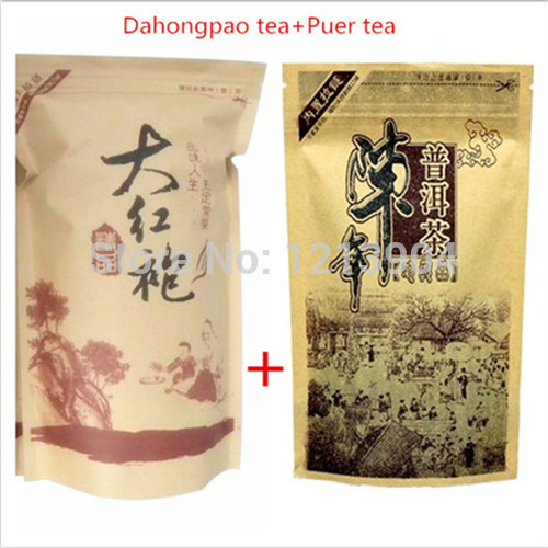 Promotion Top grade 250g Chinese yunnan original Puer Tea 250g Top Grade dahongpao Big Red Robe