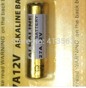 Free shipping 10pcs L828 battery 12V27A Battery ALKALINE key remote control motorcycle alarm battery 27A12V 30561