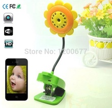 Wifi baby monitor Flower IP camera video babysitter Nightvision baba eletronica baby monitor support IOS/Android smartphone ipad