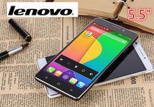 NEW Lenovo cell phones K908 MTK6592 Octa Core 16.0MP 5.5″ 1920*1080 dual SIM Android 4.4 mobile phone Free leather case gift