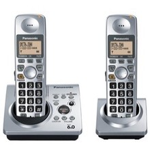 KX-TG1031s  Dect 6.0G Cordless Phone 2 Handsets  Digital Wireless Telephone Recording Answering Machine Home Phone