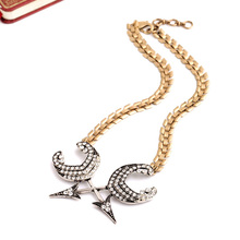 Friendly Major Suit Super Deals Accessories Benefits Shinning Jewelry Arrow of Cupid Bridesmaid Necklaces