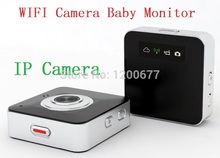HOT Geometric IP camera wifi baby monitor HD 720P Intercom baba eletronia Mini 30fps cameras monitors