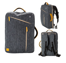 Gearmax Unique High Quality Waterproof Genuine Leather Laptop Backpack Men Women Bag for Macbook 15 4