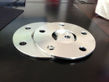 Wheel Spacer Of The PCD 5x130mm HUB 71.6mm 8mm Thickness Wheel Adapter5*130-71.6-8