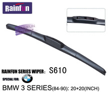 RAINFUN 20+20 inch car wiper blade for 1984-1991 BMW 3 SERIES, such as BMW 3 SERIES E30 316/318/320/323/324/325/M3, 2 pcs a lot