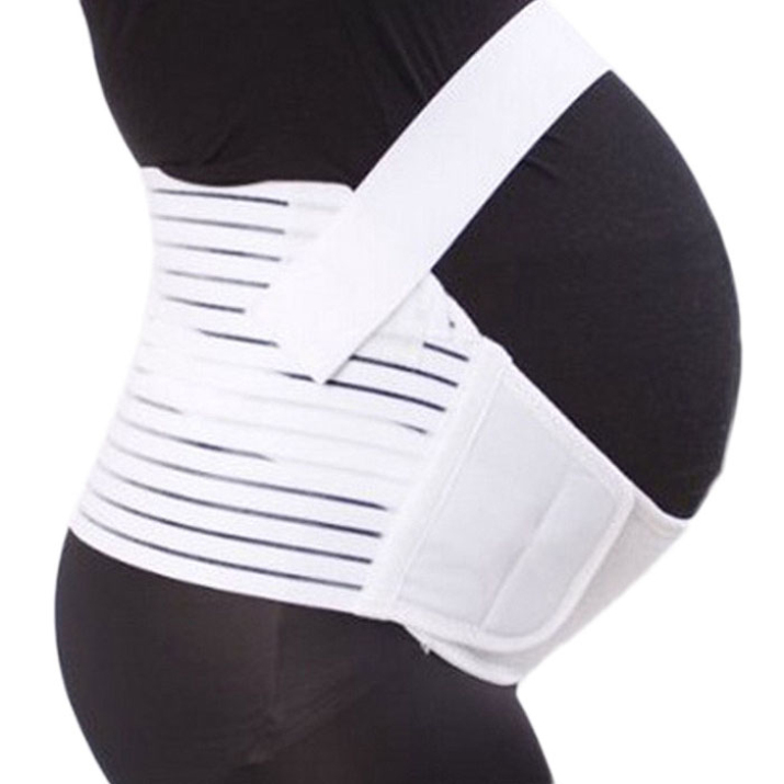 Brand new Pregnant Woman Maternity Belt Care Pregnancy Support Waist Abdomen Band Belly Brace White free