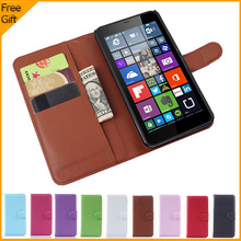 Luxury Wallet Leather Flip Case Cover For Microsoft Lumia 640 XL Lte Dual SIM Cell Phone Case Back Cover With Card Holder Stand