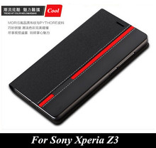 Luxury wallet bag stand Mixed colors Top PYTHORE Leather case For SONY Xperia Z3 fashion Phone