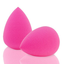 Feitong Hot Sales Pink Droplet Beauty Sponge Latex Free Blender Makeup Flawless Liquid Foundation Freeshipping&Wholesale