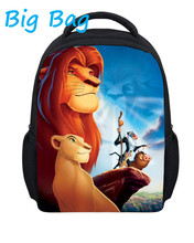 Lion King ранцы для детей от BIG BAG WORKGROUP для Дети, девушки, женщины, студенты, материал Полиэстер артикул 32321915223