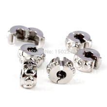 10 Pieces lot 2015 New Arrival 925 Silver Beads Leaces Safety Stopper Beads Fit pandora Charms