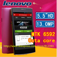 5 5 Lenovo s880t Smartphone MTK6592 Octa Core 2GB 16GB 3G WCDMA 8 0MP 13 0MP