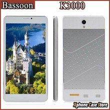 Bassoon K3000 7 inch Android 4.4 3G Phone Call Phone Tablet PC MT6572 Dual Core 1GHz Dual SIM WCDMA&GSM GPS WiFi FM Bluetooth