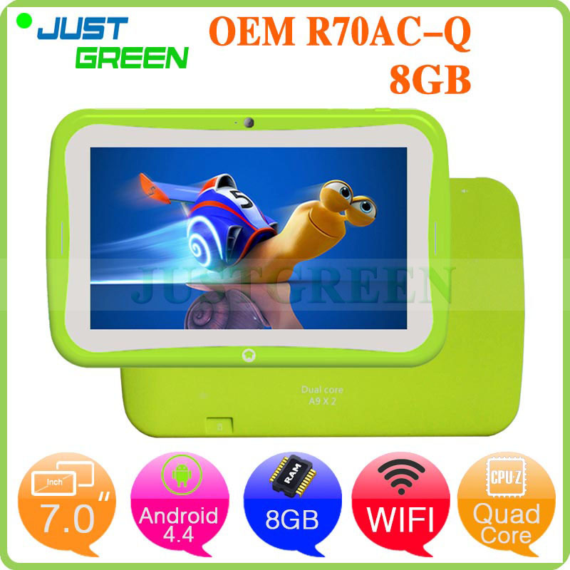 Justgreen R70AC Q Quad Core Kid Children Tablet PC 7 inch RK3126 Android 4 4 512MB