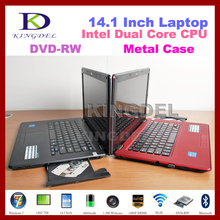 8G RAM 500G HDD 14 1 inch hot laptops Intel Atom N2600 Dual Core Webcam DVD