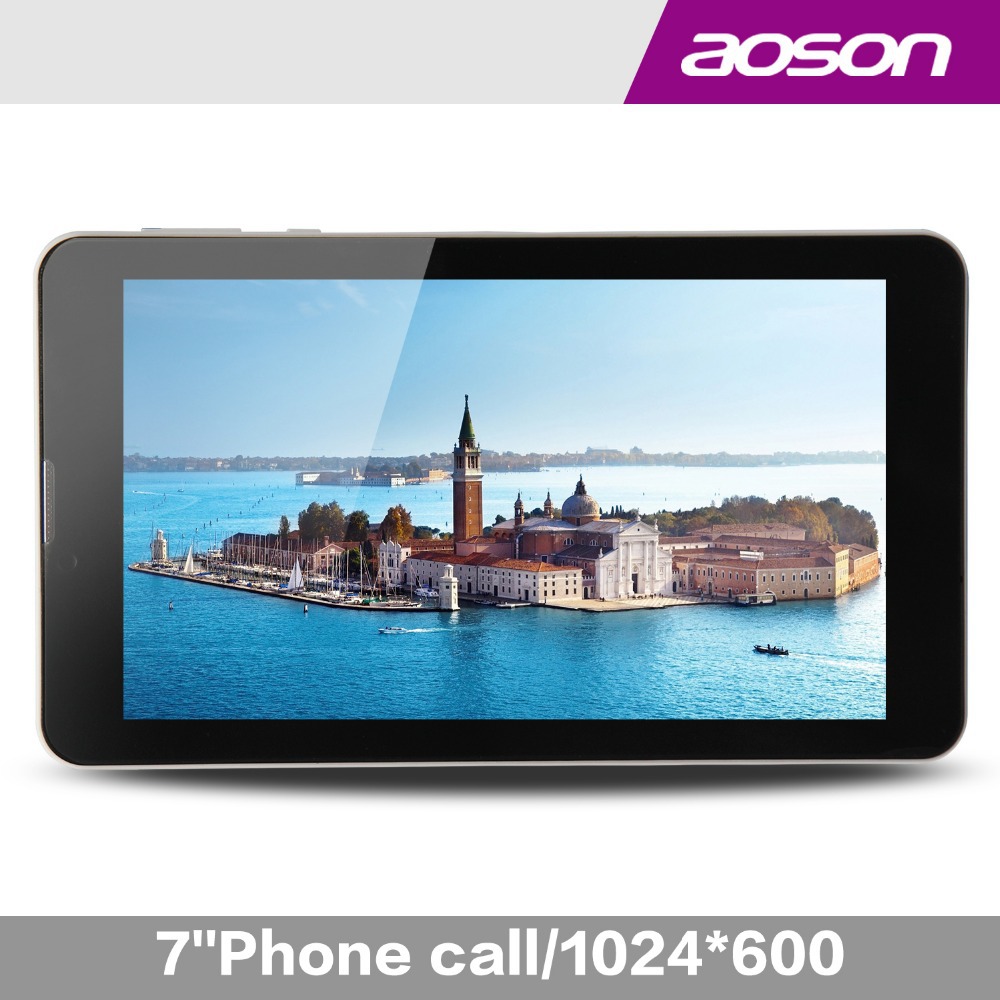 New aoson MTK8312 Dual Core 7 inch Tablet PC Built in 3G Phone Call Tablet GPS
