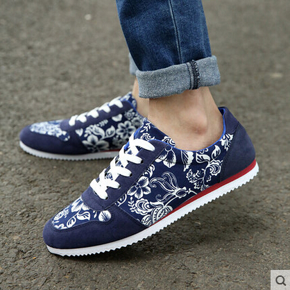 Spring and summer men s casual shoes tide shoes men s shoes breathable canvas shoes sneakers