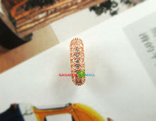 wholesale fashion DIY gold jewelry austrian zircon crystal large hole beads fit european pandora bracelets for