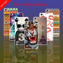 For Lenovo Vibe X2 Case Aztec Eiffel Tower Lips Tiger Cat Deer Galaxy Panda Hard Cover Cell Phone Case